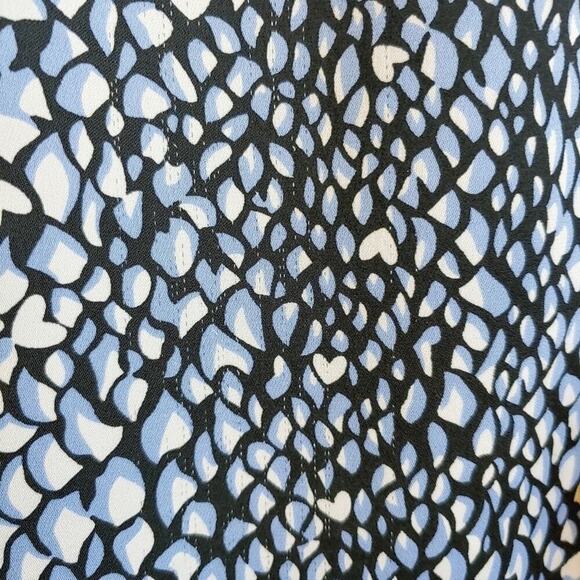 Diane Von Furstenberg Freya Silk Blend Dress Sz 10 - Picture 13 of 16